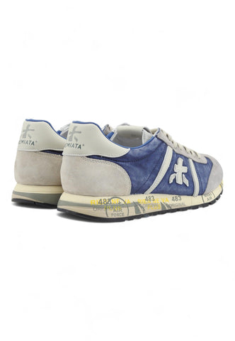 PREMIATA Sneaker Uomo Grey Blue LUCY-6176 - Sandrini Calzature e Abbigliamento