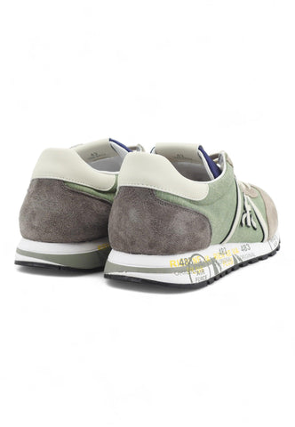 PREMIATA Sneaker Uomo Grey Green LUCY-6602 - Sandrini Calzature e Abbigliamento