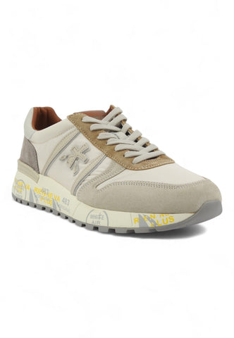 PREMIATA Sneaker Uomo Light Grey LANDER-6633 - Sandrini Calzature e Abbigliamento