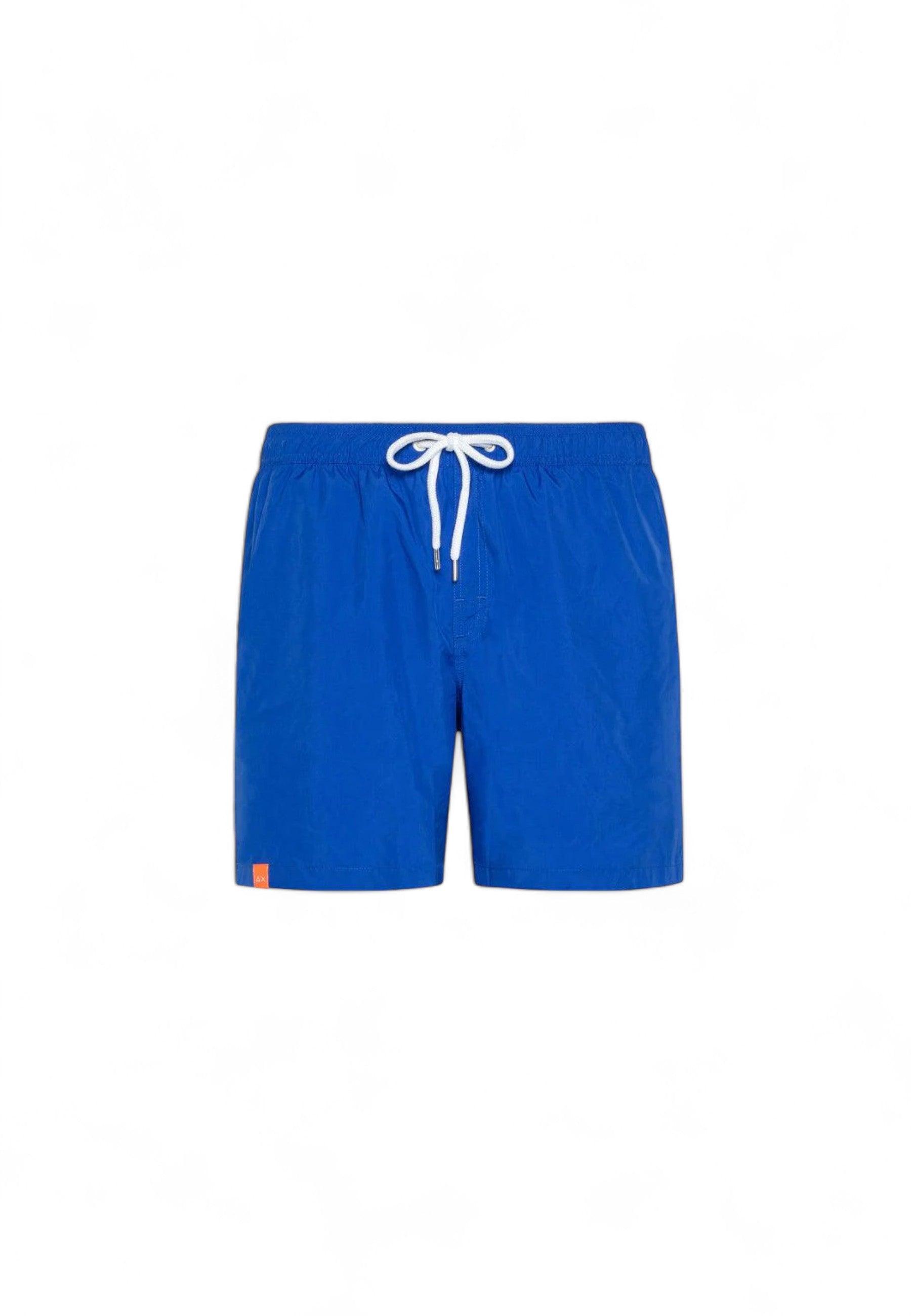 SUN68 Beachwear Swim Pant Packable Costume Blu Royal H32101 - Sandrini Calzature e Abbigliamento