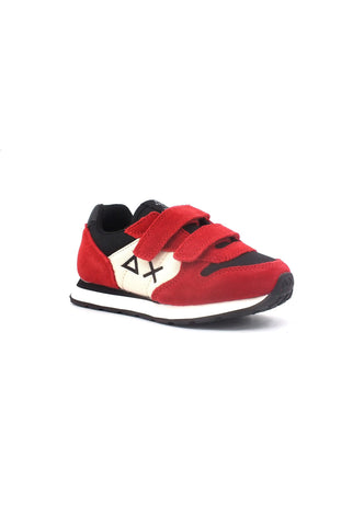 SUN68 Boy's Tom Color Sneaker Bimbo Rosso Z43307B - Sandrini Calzature e Abbigliamento