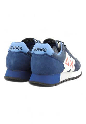 SUN68 Jaki Solid Sneaker Uomo Navy Blue Z34111 - Sandrini Calzature e Abbigliamento