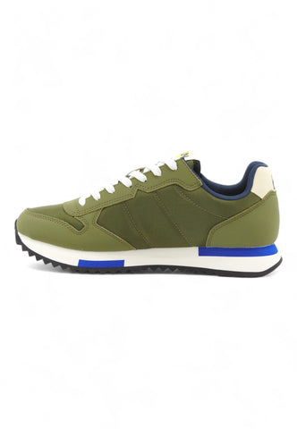 Scopri SUN68 Niki Solid Sneaker Uomo Militare Verde Z34120 al