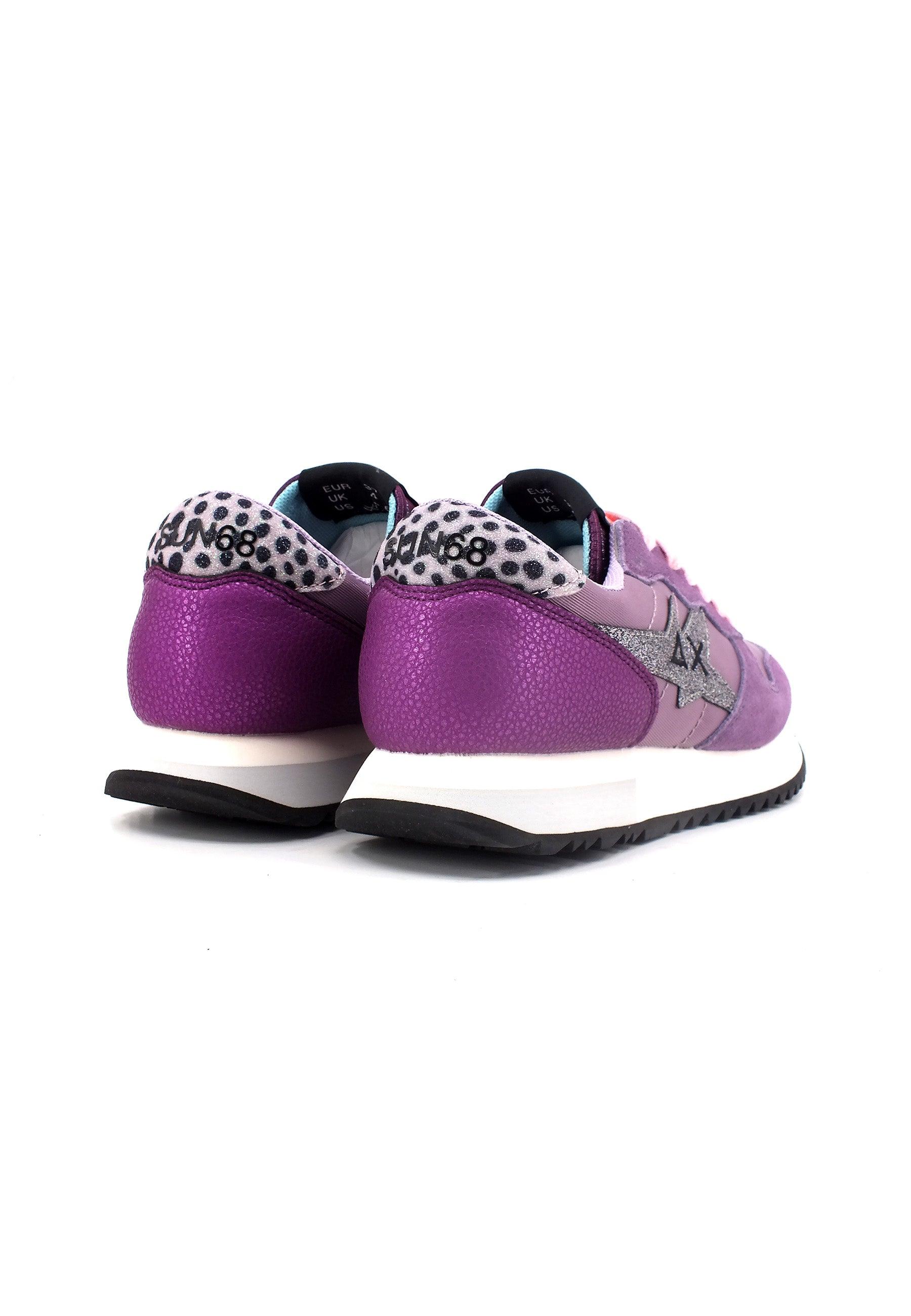 SUN68 Stargirl Glitter Sneaker Donna Malva Z43210 - Sandrini Calzature e Abbigliamento
