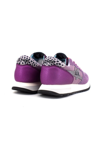 SUN68 Stargirl Glitter Sneaker Donna Malva Z43210 - Sandrini Calzature e Abbigliamento