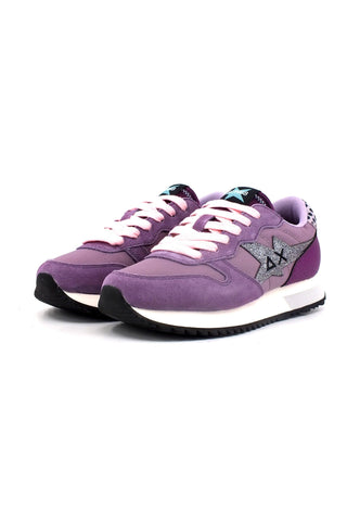 SUN68 Stargirl Glitter Sneaker Donna Malva Z43210 - Sandrini Calzature e Abbigliamento
