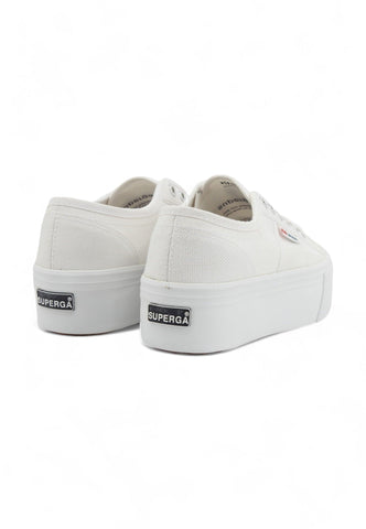 SUPERGA 2790 Platform Sneaker Donna White S9111LW - Sandrini Calzature e Abbigliamento
