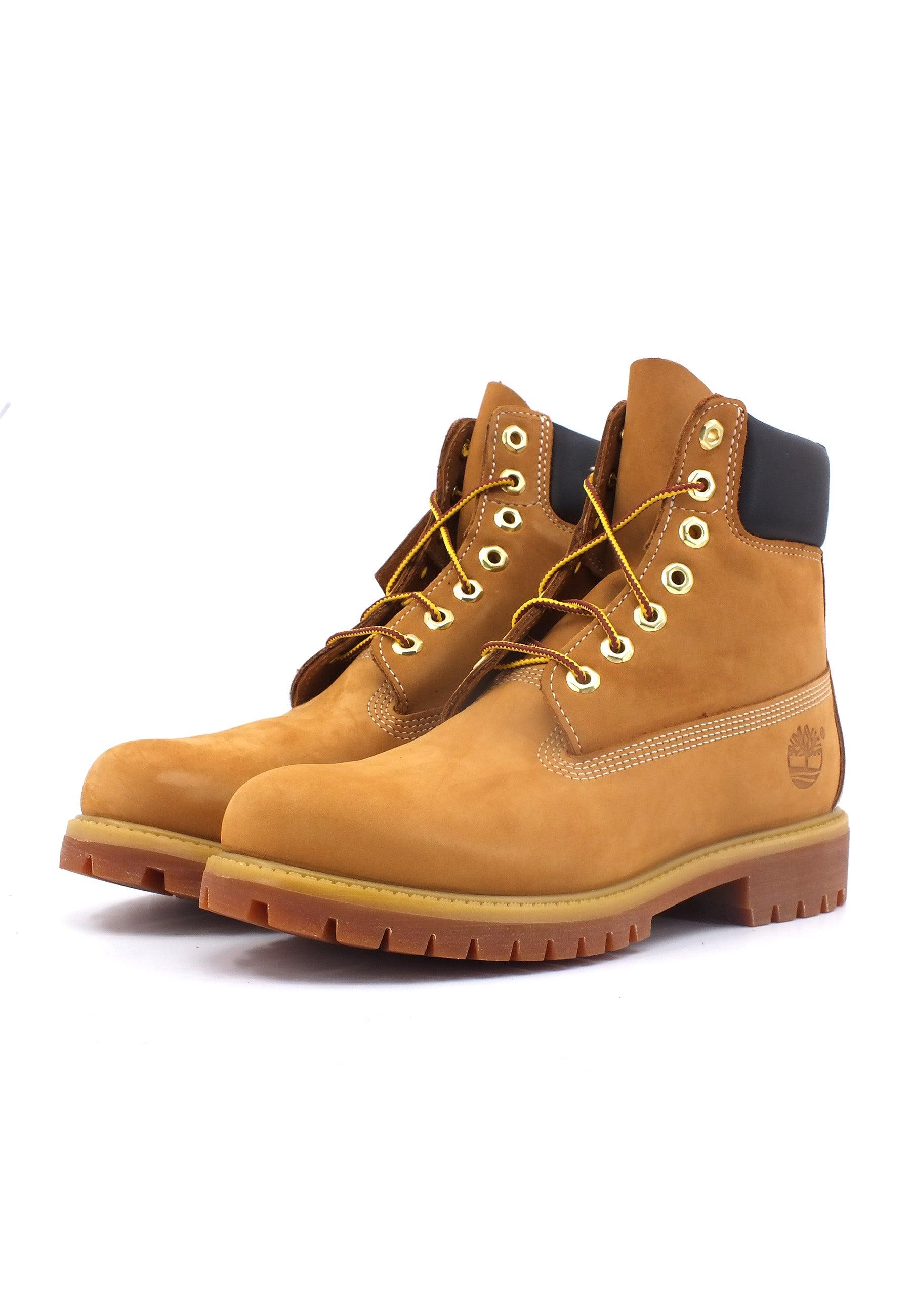 TIMBERLAND Premium Waterproof Stivaletto Uomo Wheat Nubuk TB010061713 - Sandrini Calzature e Abbigliamento