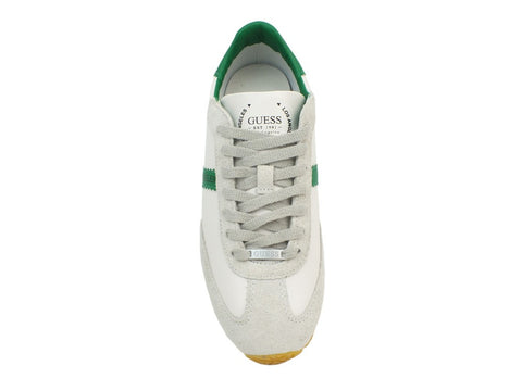 GUESS Sneaker White Green FM6GLRLEA12