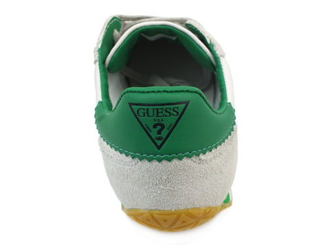 GUESS Sneaker White Green FM6GLRLEA12