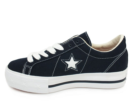 CONVERSE One Star Platform Ox Black White 564031C