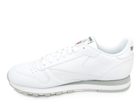 REEBOK CL LTHR White Grey 2214