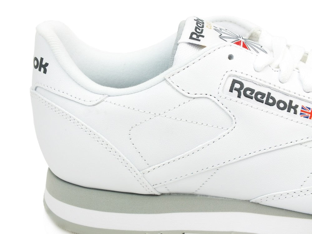 REEBOK CL LTHR White Grey 2214