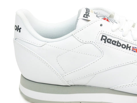 REEBOK CL LTHR White Grey 2214