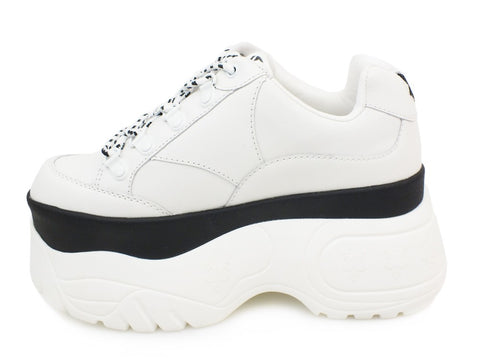 NAKED WOLFE Spooky Leather White Black NWSSPOOKY