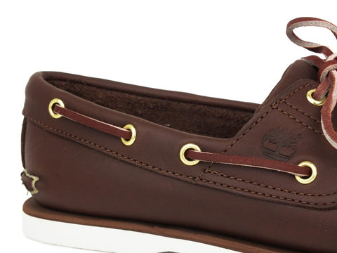 TIMBERLAND Men's 2 Eye Boat Brown TB074035214
