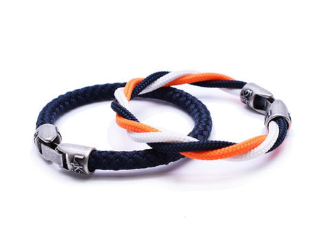 L4K3 MUST 06 White Orange Navy