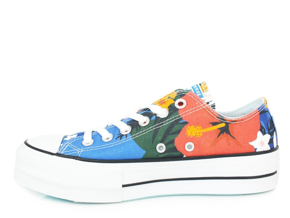 CONVERSE C.T. All Star Lift OX Blue White Black 563976C