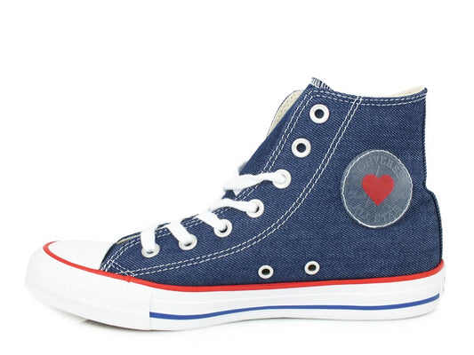 CONVERSE C.T. All Star Hi Indigo Red Blue 163303C