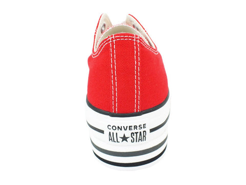 CONVERSE C.T. All Star Platform OX Red White 563972C