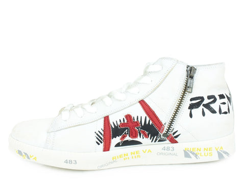 PREMIATA TAYL 3482 Bianco Rosso