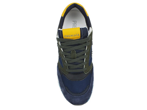 PREMIATA Zac-Zac Blu Verde Giallo ZACZAC4229