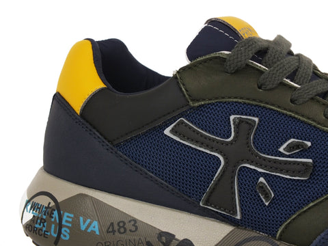 PREMIATA Zac-Zac Blu Verde Giallo ZACZAC4229