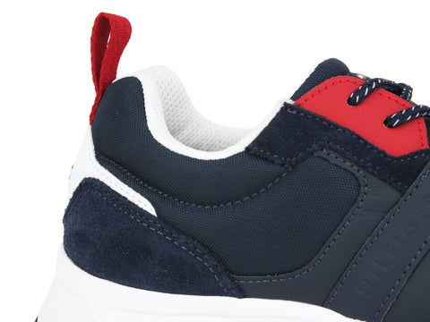 TOMMY H. Fashion Mix Sneaker Red White Blue FM0FM02389