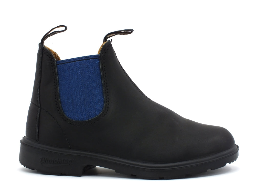 BLUNDSTONE 580 Black Blue ankle boot