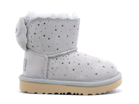 UGG Mini Bailey Bow II Starry Lite Grey Violet T1107150T