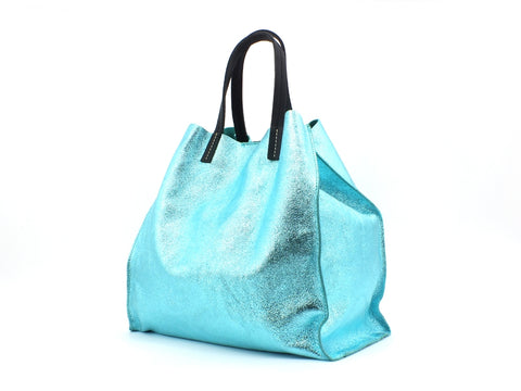 COLOR BAG Borsa + Pochette Turchese MNL-TURK