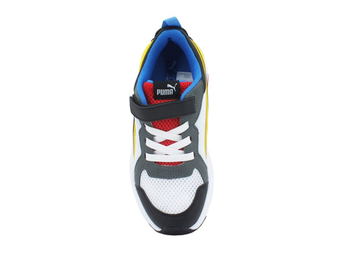 PUMA Kids X-Ray Ac Ps White Black Red 37292103