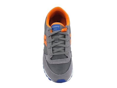 SAUCONY Jazz Original Kids Grey Orange Blue SK261576