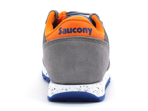 SAUCONY Jazz Original Kids Grey Orange Blue SK261576