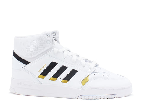 ADIDAS Drop Step White Black Gold EE5926