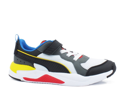 PUMA Kids X-Ray Ac Ps White Black Red 37292003