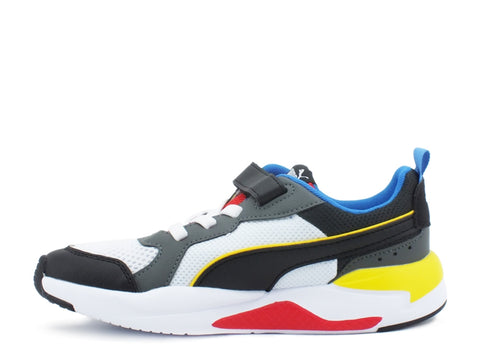 PUMA Kids X-Ray Ac Ps White Black Red 37292003