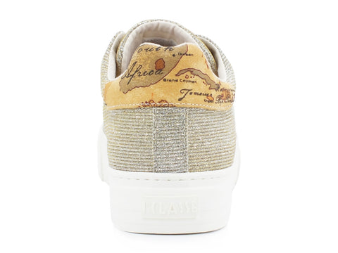 ALVIERO MARTINI 1° CLASSE Sneaker Platino Geo Beige P3A4-10550-010