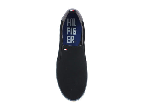 TOMMY H. Iconic Slip On Black FM0FM00597