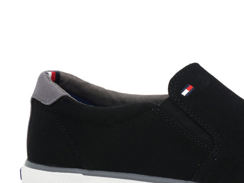 TOMMY H. Iconic Slip On Black FM0FM00597