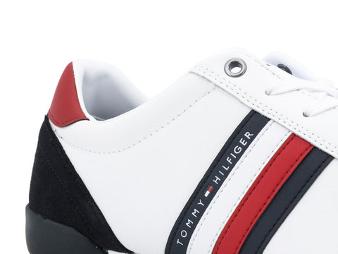 TOMMY H. Essential Stripes White FM0FM02665