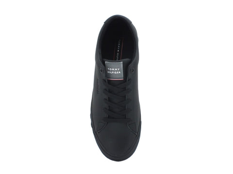 TOMMY H. Corporate Leather Black FM0FM02672
