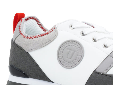 TRUSSARDI Sneaker Grey Red 77A00245