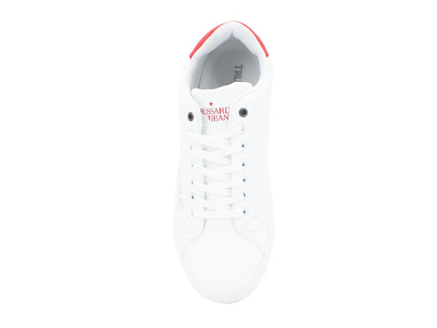 TRUSSARDI Sneaker White Red 77A00228