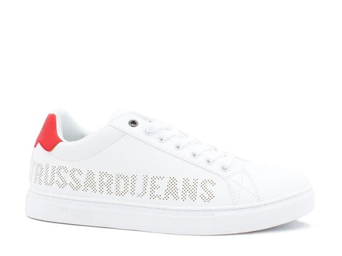 TRUSSARDI Sneaker White Red 77A00228