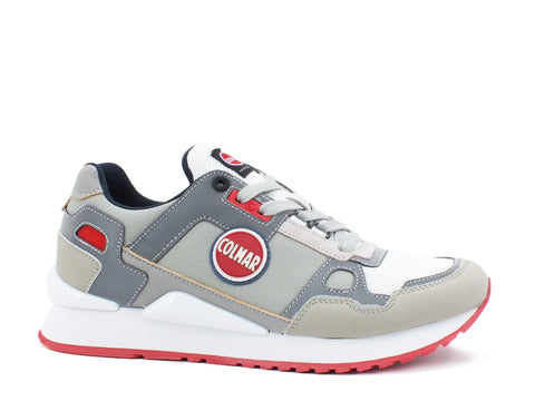 COLMAR Tyler Reflectix Lt Gray White Red TYLERREFLECTIX047