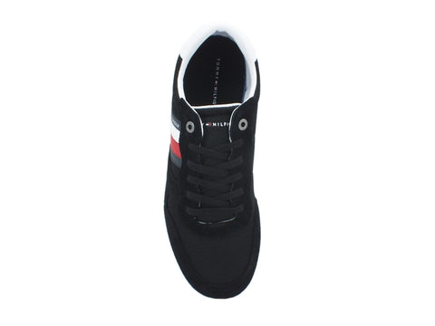 TOMMY H. Essential Mesh Runner Black FM0FM02666