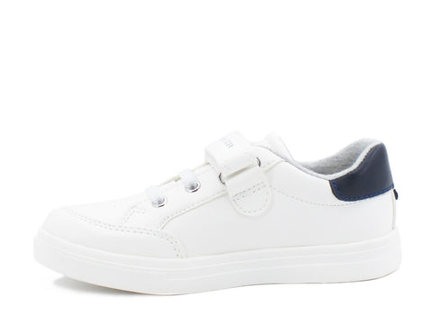 TOMMY H. Sneaker White Blue Red T1B4-30702