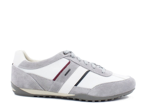 GEOX U Wells C Lt Grey White U52T5C02211C1303