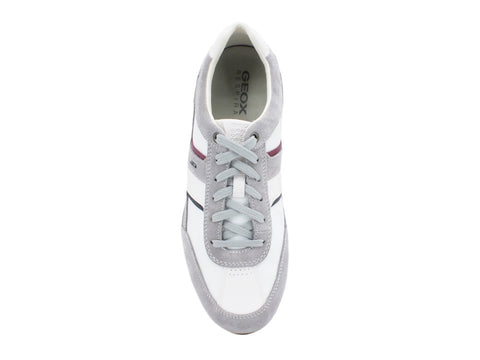 GEOX U Wells C Lt Grey White U52T5C02211C1303